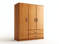 Armadio - legno - 172x61x201 cm - originale naturale - stile moderno